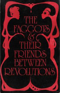 book cover for The Faggots and Their Friends Between Revolutions